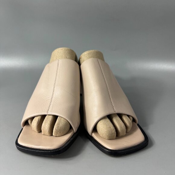 Neil J. Rodgers Sue Mules Square Toe Slim Fit Sandals, Size 37.5 - Picture 4 of 13